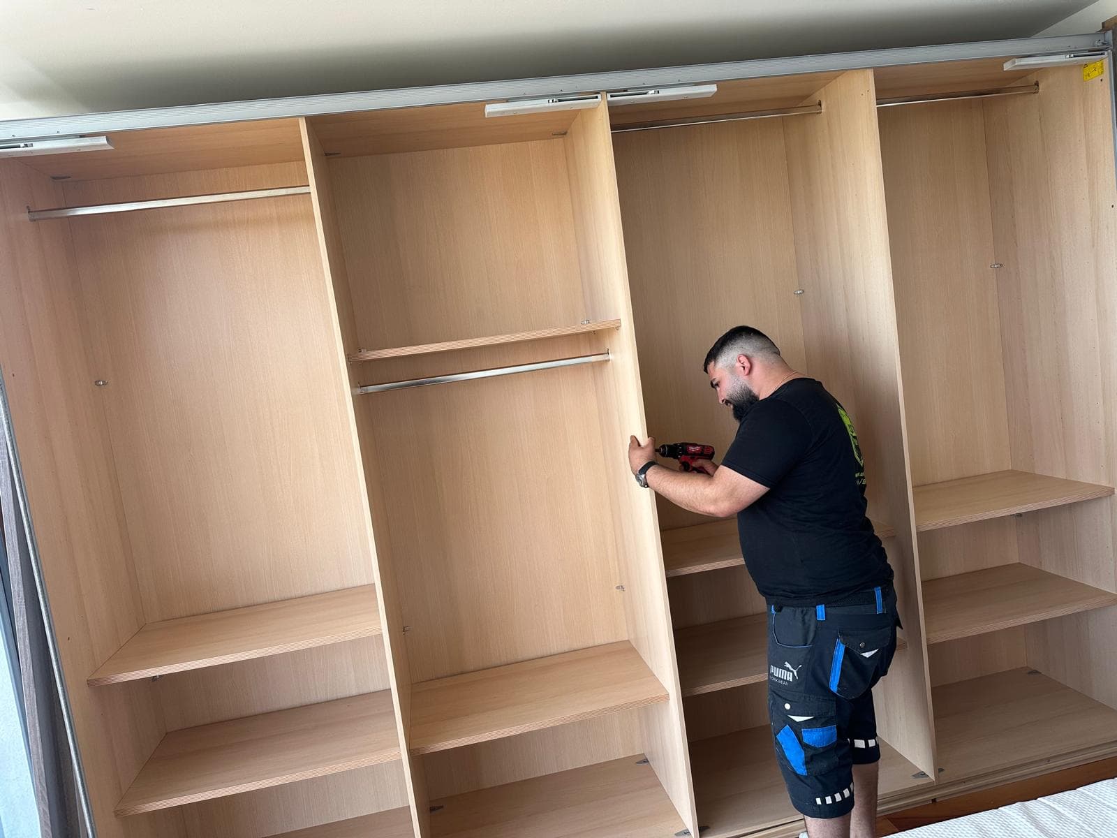 Innenausbau eines Schranks durch UM-Villach